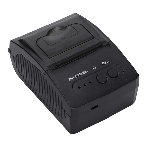 Termisk printer 58 mm POS bærbar transport termisk etiketkvitteringsprinter til Android til IOS til Windows EU-stik