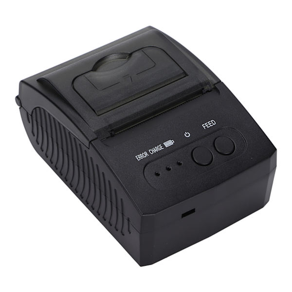 Termisk printer 58mm POS bærbar transport termisk etiket kvitteringsprinter til Android til IOS til WindowsEU-stik