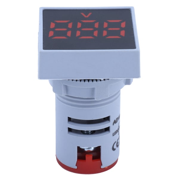 AD16‑22FSV Frostpanel Digital Spenningssignalindikator Spenningsmålerindikator 60~500V AC Rød