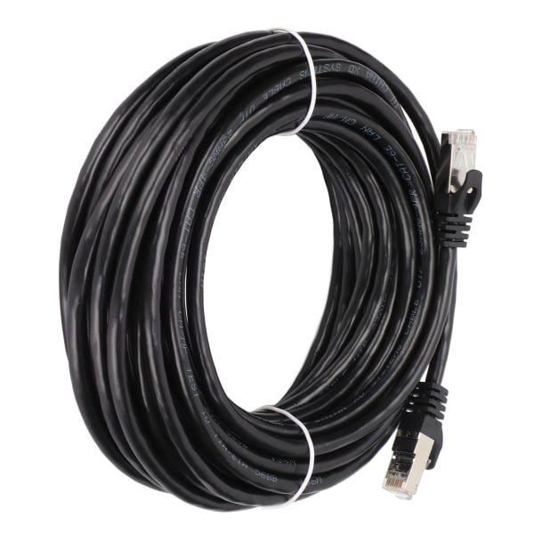Cat 6 Ethernet-kabel EMI-skydd Låg returförlust 10 Gbps Höghastighets RJ 45-kontakt Internetsladd för PC 10 meter