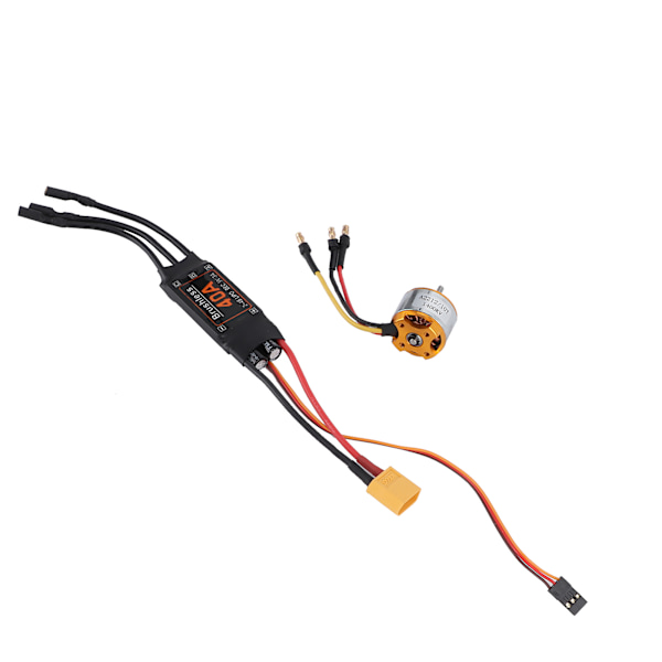 2212 KV1400 Motor 40A Børsteløs ESC XT60 Motor ESC Sæt RC Tilbehør til Drone Helikopter FPV