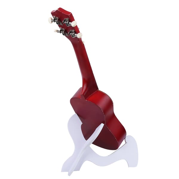 Ukuleleställ hopfällbart halkfritt lätt bärbart PVC-fiolmandolin vertikalt ställ