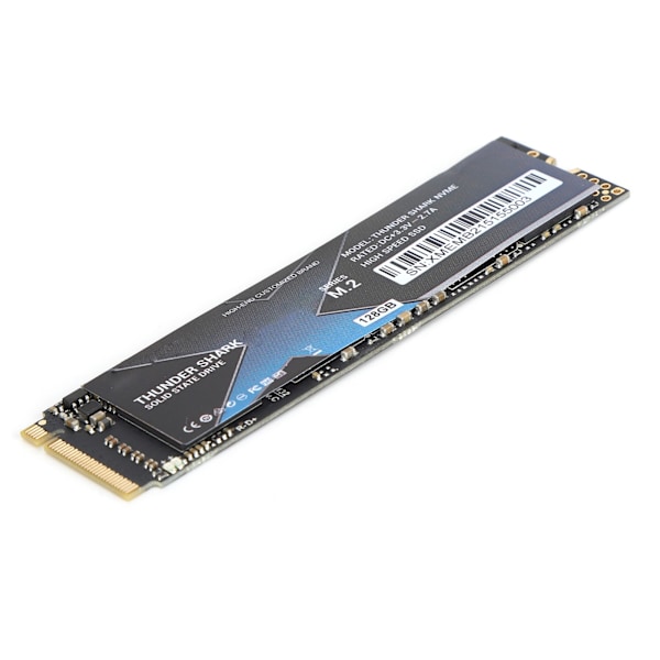 SSD M.2 / NVME-gränssnitt Full Power Mode Solid State Drive för stationär dator Lagringsdata 128 GB