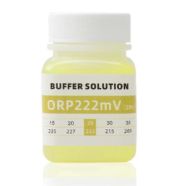 PH Meter Kalibreringsvæske ORP Tester Kalibreringsvæske Bufferopløsninger, ORP 222mV