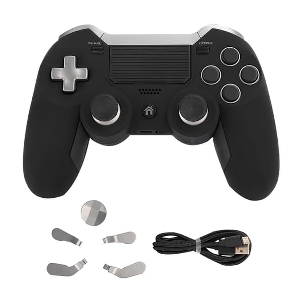 Trådløs Bluetooth-spilcontroller til PS4, pc, multifunktionel gamepad-tilbehør