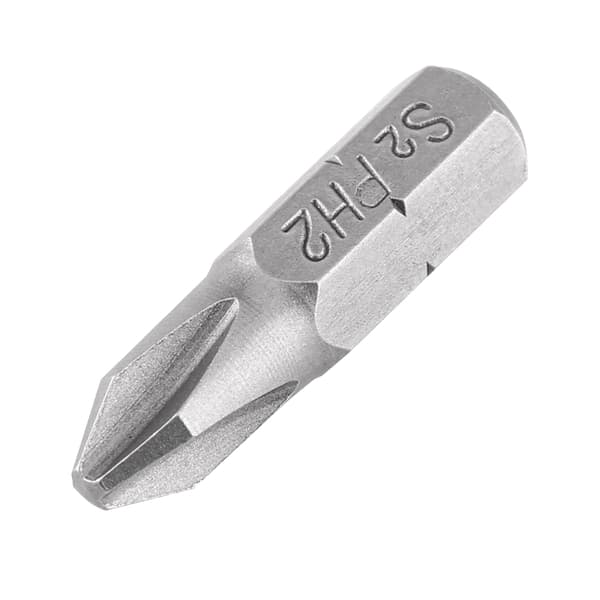 10 stk. 25 mm længde 1/4 tomme sekskantet skaft S2 magnetiske PH2 krydshoved skruetrækkerbits