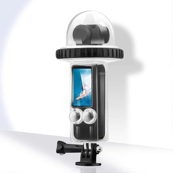 40M (131ft) Osmo Pocket 3 Undervandsdykkeretui Beskyttelseshus til DJI Osmo Pocket 3 Tilbehør-Transparent