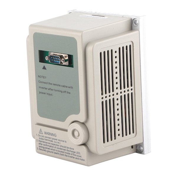 Frekvensomformer Enkelfaseinngang 3-faseutgang Variabel frekvensomformer 220V(0,4kw)