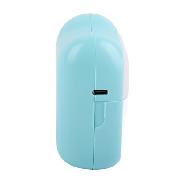 Pocket Wireless Bluetooth Printer Forkert spørgsmål Printer 203DPI USB Opladning Bærbar printer Billede Printer Blå