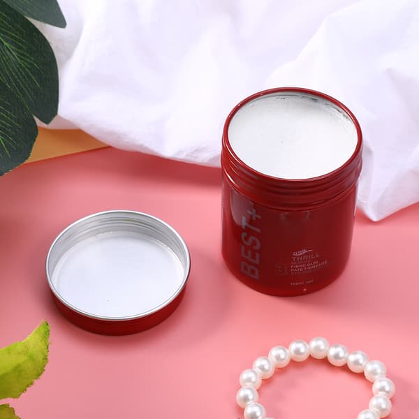 100 ml Professionel Langtidsholdbar Hår Finalize Pomade Stylingværktøj Mat Grå