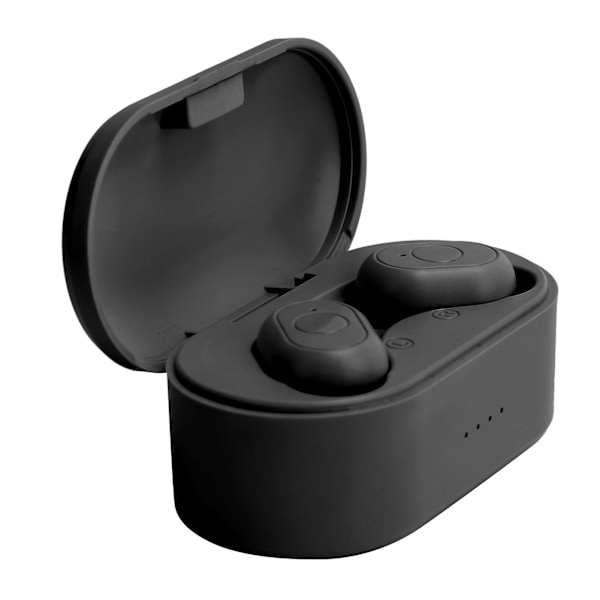 Y80 Trådløst Bluetooth-headset I Øret Binauralt Stereo-headset Bluetooth 5.0-headset (Sort)