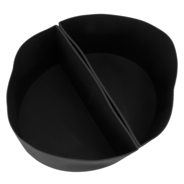 6 Quart Genanvendelig Silikone Slow Cooker Liner 6 QT Slow Cooker Divider Liner Passer Til 6 Qt Gryde Sort
