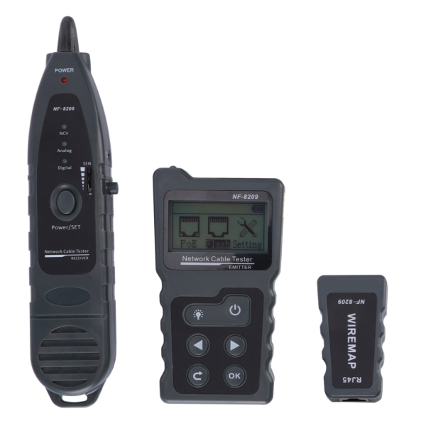 Nettverkskabeltester Wire Tracker LAN Nettverkskabelsøker Industriell sensor NF-8209