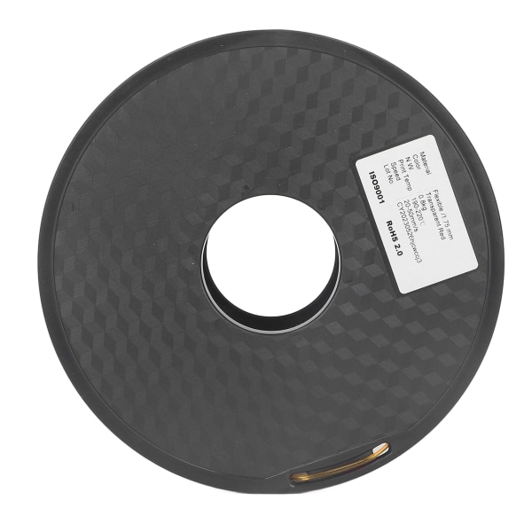 TPU-filamentti 1,75 mm 1 kg:n nippu, tukkeutumaton, joustava FDM 3D-tulostinmateriaali, läpinäkyvä keltainen