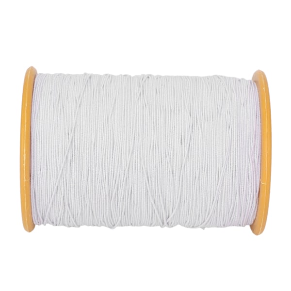 0.5mm White Elastic Cord Cuttable DIY Handcraft Bracelet String Elastic String for Jewelry Crafts