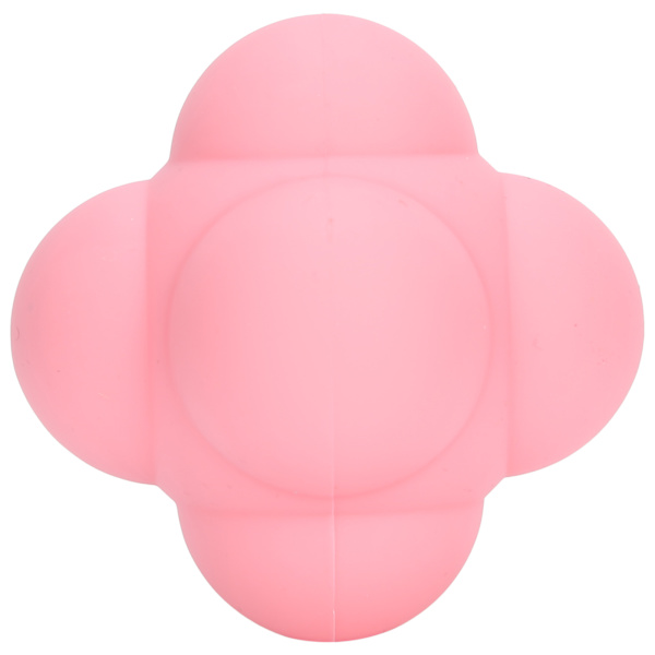 Silikon Bounce Reaction Ball Bärbar HandEye Coordination Speed ​​Reflex Training Ball (Strawberry)