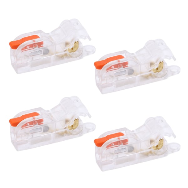 10 stk Quick Wire-kontakt 1-i-1 ut-leder terminalblokk for elektrisk kontroll husholdningsapparater 250V 32A