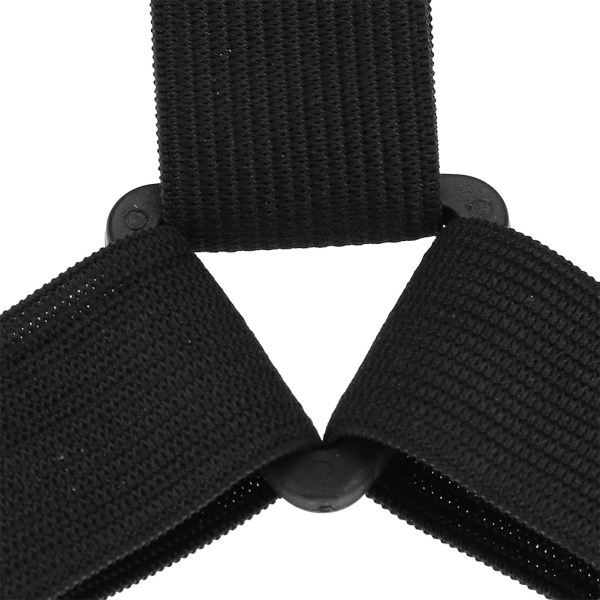 4 stk Justerbar trekant Seng Madrass Lakenholder Stropper Klips Gripere Festemidler (svart)