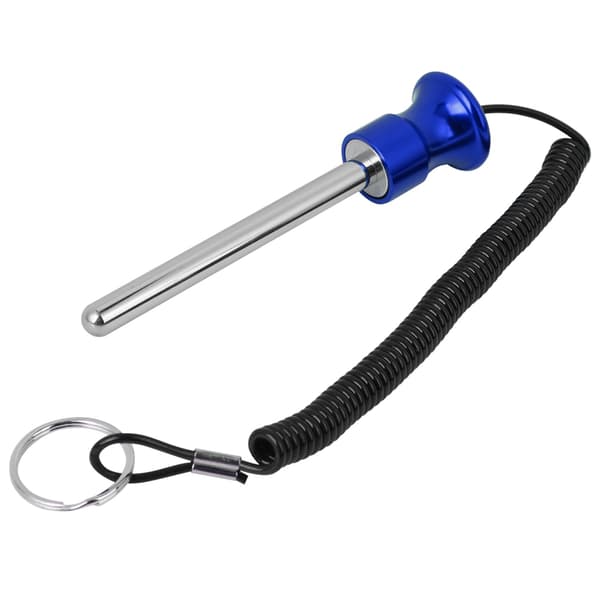 Magnetisk viktstapelstift med dragrep, styrketräningsutrustning, tillbehör, blå