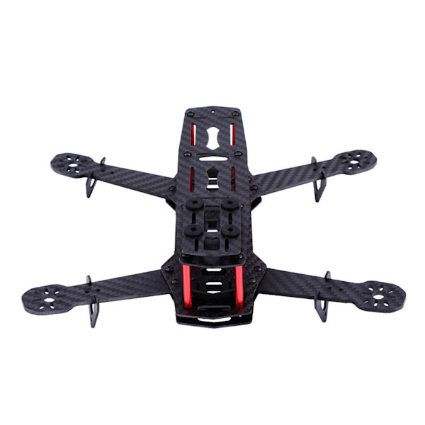 250MM Quadcopter FPV Aircraft Drone Frame Kit RC-tillbehör för QAV250 (kolfiber)
