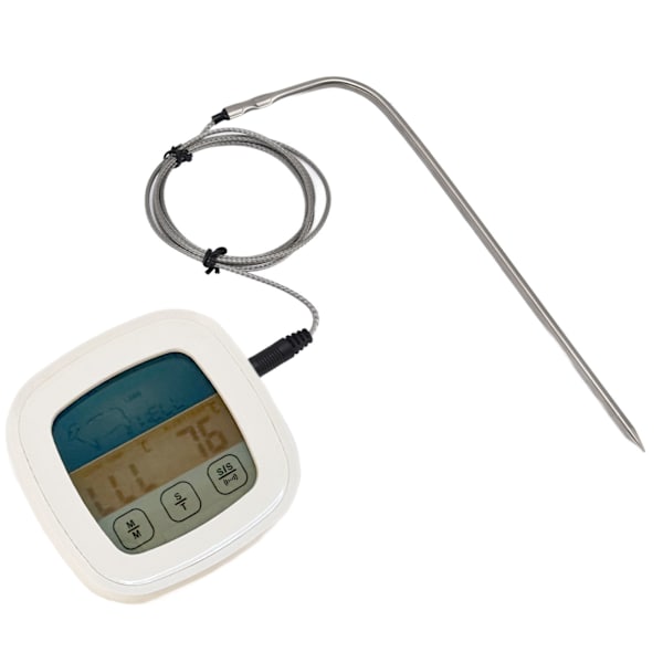 Kötttermometer Digital LED-display Multifunktionell köksugnstermometer med sond för matlagning bakning BBQ
