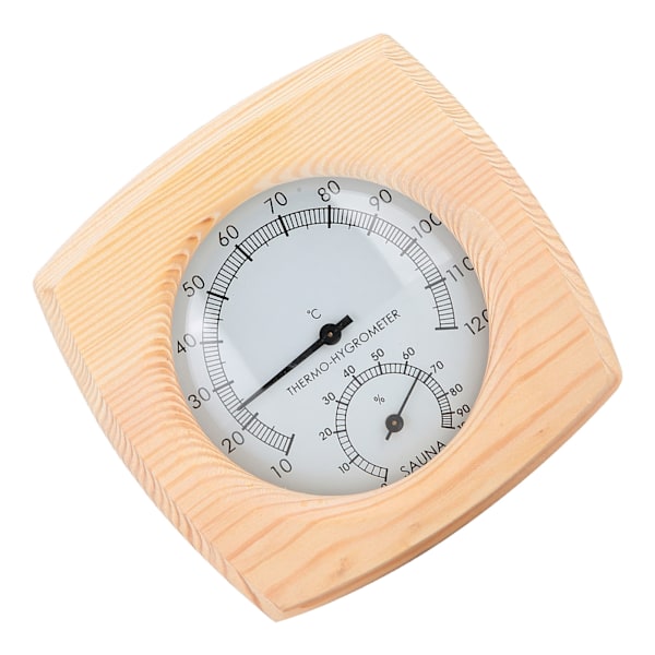 Digital termometer och hygrometer för basturum