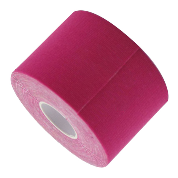Urheiluteippi Elastinen itsekiinnittyvä hengittävä vedenpitävä urheilullinen sideteippi urheiluranne nilkkaan 2 tuumaa x 16,4 jalkaa vaaleanpunainen