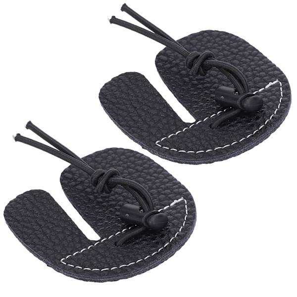 2 stk. håndbeskyttere i mikrofiber til traditionelle recurvebuer