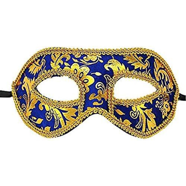 Elegant venetiansk maskeradmaskset för fester, danser, karnevaler - 4 delar