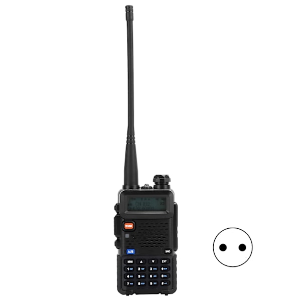 KD‑UV1 Trådlös långdistans Walkie Talkie Handhållen Uppladdningsbar Walky Talky 100‑240VEU-kontakt