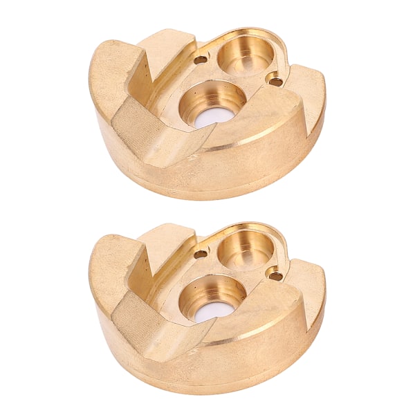 2 st mässingsvikter för RC-delar, passar till Axial Capra1.9 UTB SCX10 III