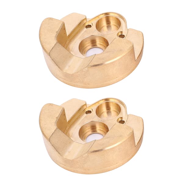 2 stk. messing tunge RC-dele tilbehør passer til Axial Capra1.9 UTB SCX10 III