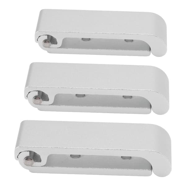 3 st fällbara klädkrokar i aluminiumlegering, fällbar väggkrok för kontor, sovrum, vardagsrum, matsal, kök, badrum