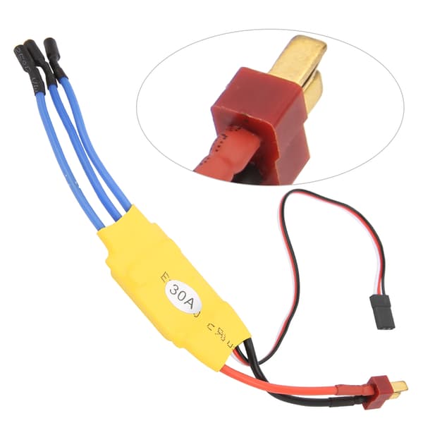 XXD 30A ESC Børsteløs ESC Elektrisk Hastighetskontroller for KT Board Fastvinget Drone
