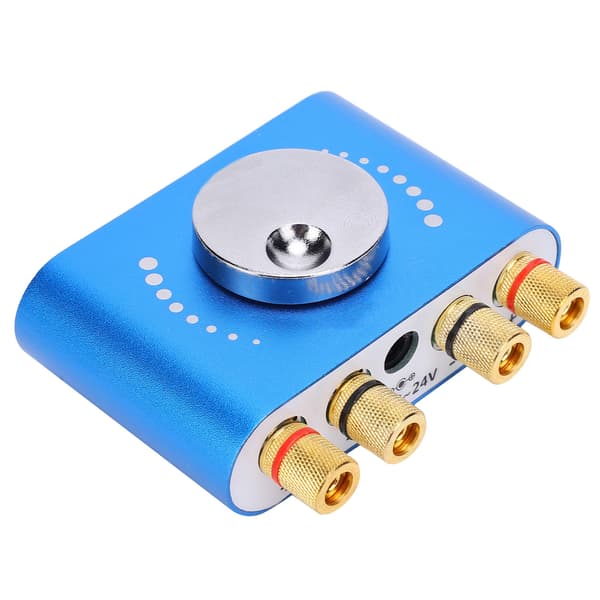 Bluetooth effektforstærker 20W+20W 2 kanaler stereo digital højttaler lydafspiller DC8-24V
