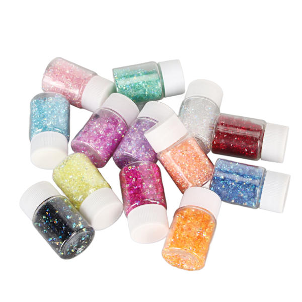 13 farver Nail Rhinestone DIY Farve Plating Process Farveægte spids Ryg Små Rhinestones til bryllupsborde Banketborde