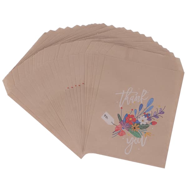 2-pack presentpåsar i kraftpapper med tecknat mönster, multifunktionella bruna papperspåsar för semesterfestbukettmodell