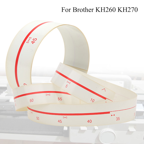 2 kpl Nailon Ammattimainen Neulomiskone Neulaviivain Neuloja Tarvike Brother KH260 KH270