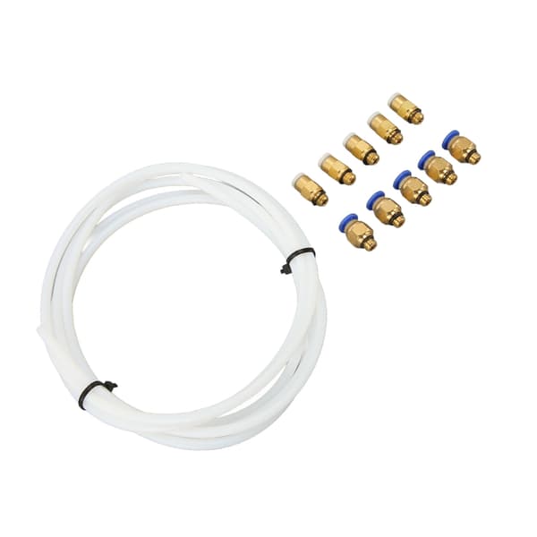 PTFE-slange med PC4 M6 KJH04 M6 Pneumatiske Fittings til 1,75 mm Filament PLA ABS til Bambu Lab 3D-printer