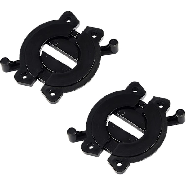 Bordsskiva Connector - Set med 4 plastmatbordslås, träningsbordsanslutningslås, skrivbordskombinationsfästen (svart)