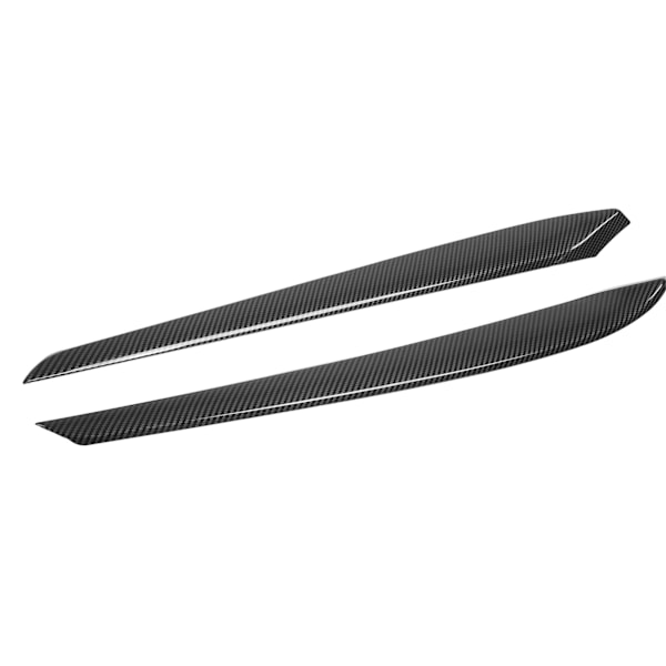 1 par bil inredning dörr trim cover kolfiber mönster dörr panel dekoration ersättning för Tesla Model 3 Y
