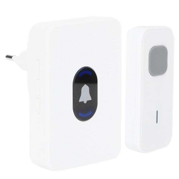 Trådlös dörrklocka med 55 låtar Intelligent Villa Hem Säkerhetssystem IP55 EU AC110-260V