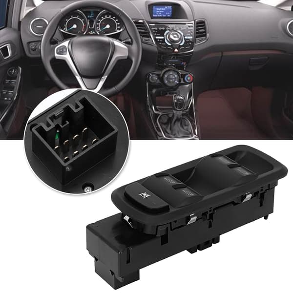 Bil Master Vindu Kontrollbryter Tilbehør Passer til Ford Fiesta 2011-2013 8A6T-14A132-CC