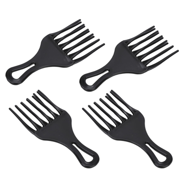 10 stk Hårplukkingskam Ergonomisk hudvennlig flerbruksplasthårløftingskam for salongstyling av hårklipp