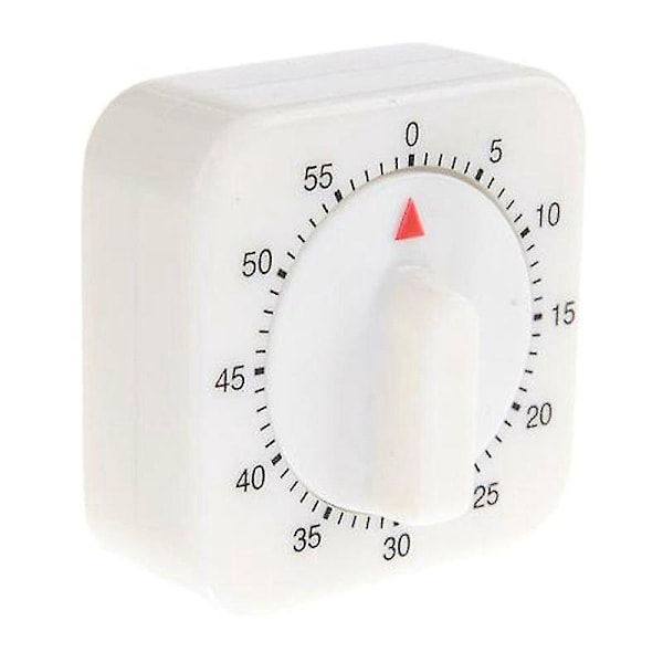 60 Minutters Køkken Timer Madlavnings Ring Mekanisk Tæller Optræks Alarm Clock-B5