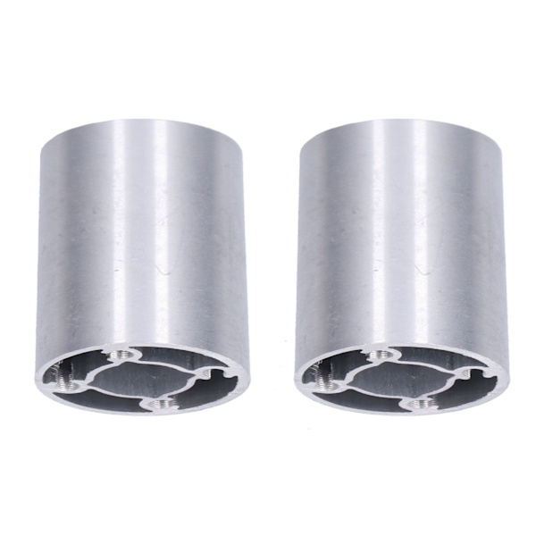 2 kpl 6063 alumiiniseosputkea, pyöreitä suoria työkaluja robottien laakeripesille, OD 32mm6103‑0032‑0048