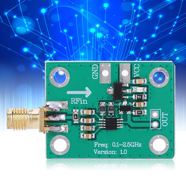 -72dBm-2dBm RF Power Meter Logaritmisk Detektor Mikrobølge Radio Frequency Detection Module