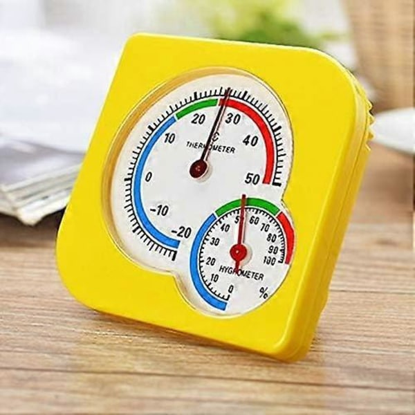 Multifunktionell Termometer Mini Utomhus Inomhus Hygrometer Fuktmätare Temperaturmätare