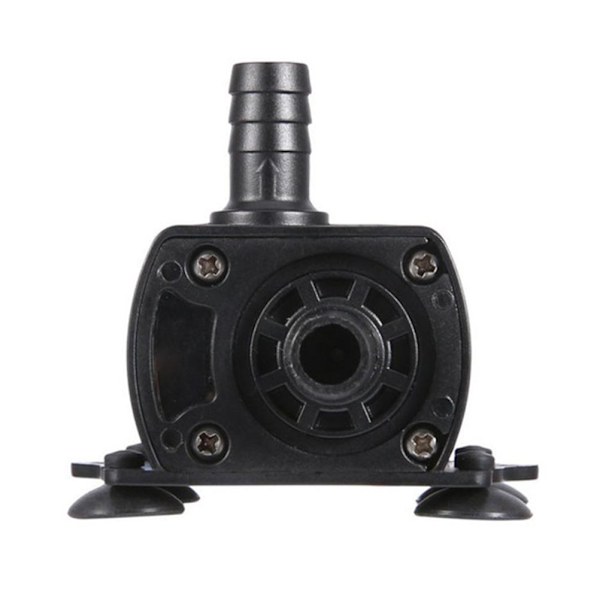 Mini Ultra Quiet Nedsänkbar Pump Akvarium Trädgård Damm USB Fontän Vattenpump DC 5V 250L/H QR50A