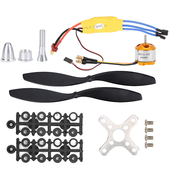 XXD2212 Motor Brushless ESC 1045 Propeller Passer til F450 Quadcopter Drone